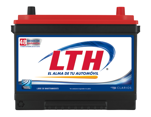 Distribuidor de baterias lth; bateria lth con tapa roja