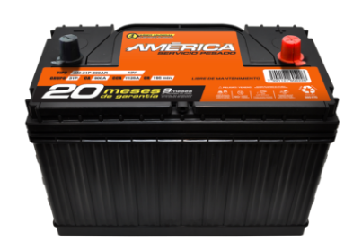 Acumulador Automotriz América AM-31P-900 AR 12V 900 CCA Servicio Pesado