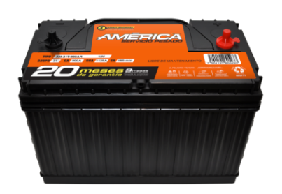 Acumulador Automotriz América AM-31T-900 AR 12V 900 CCA Servicio Pesado