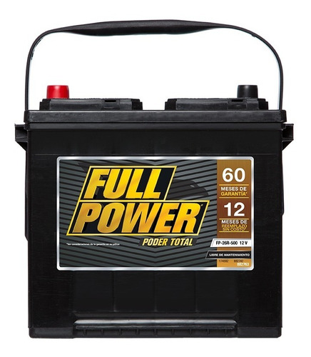 Batería Full Power FP-26R-500 12V 500 CCA